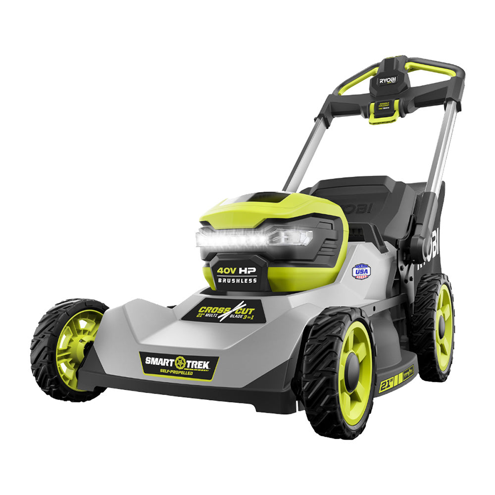 40V HP Brushless 21" Self-Propelled Multi-Blade Mower Kit - RY401150