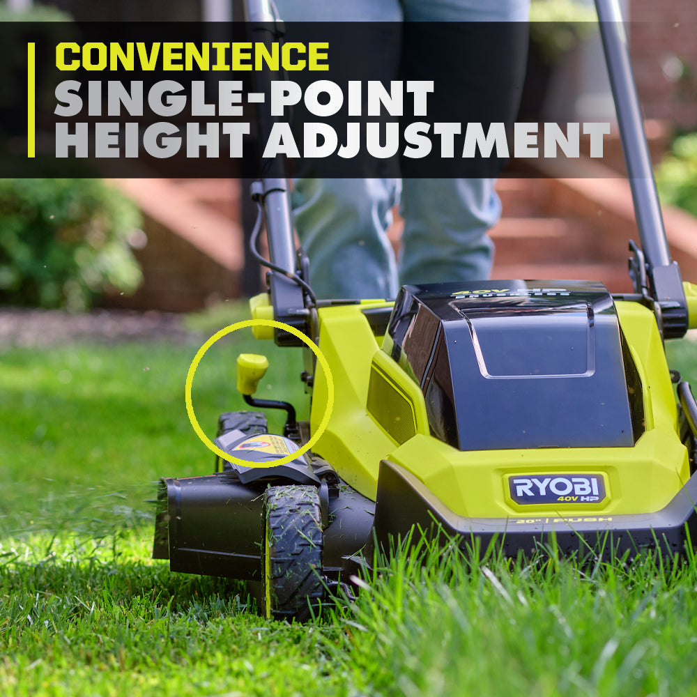40V HP Brushless 20" Push Mower - RY401017BTL
