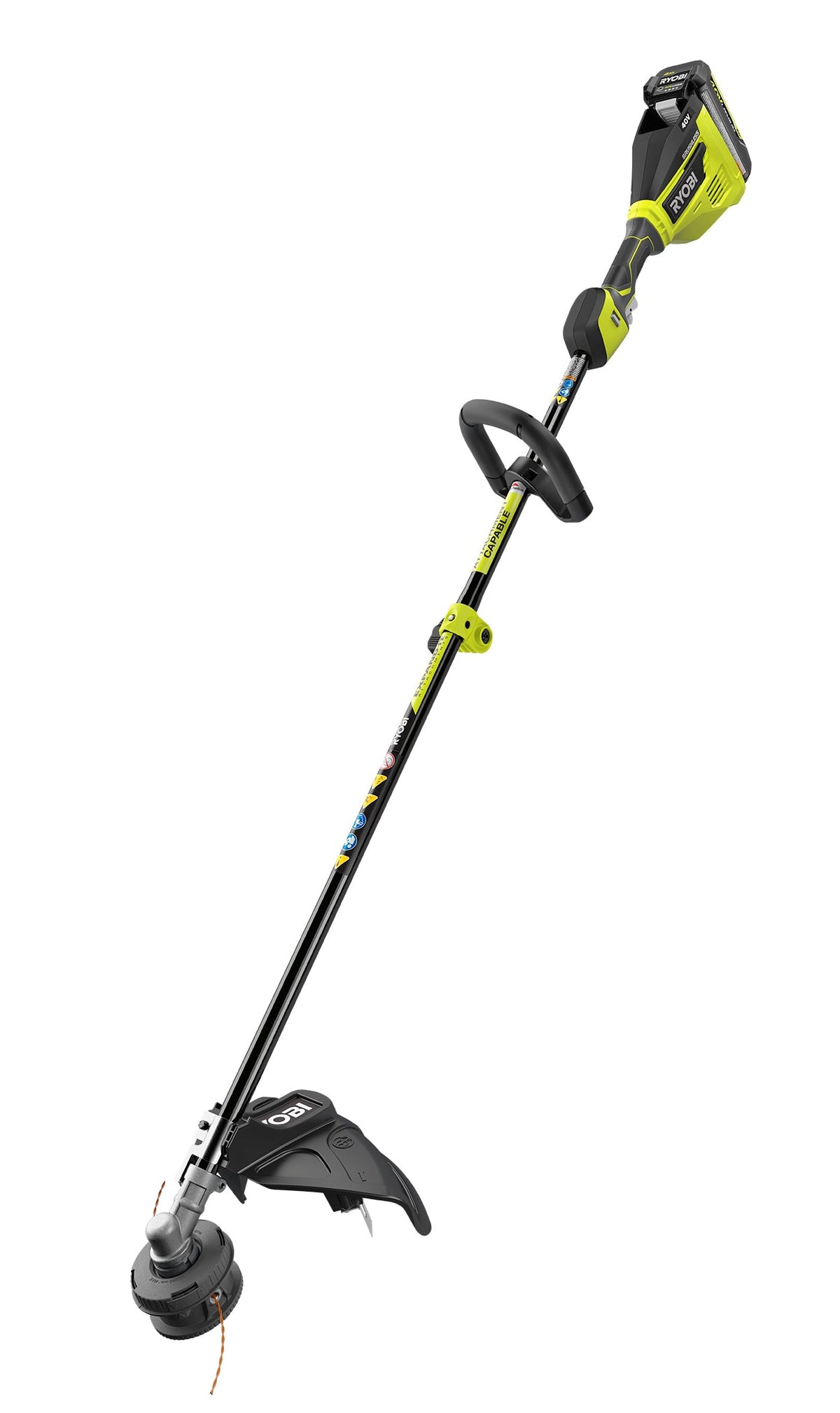 40V Brushless STRING TRIMMER & BLOWER Kit - RY40950