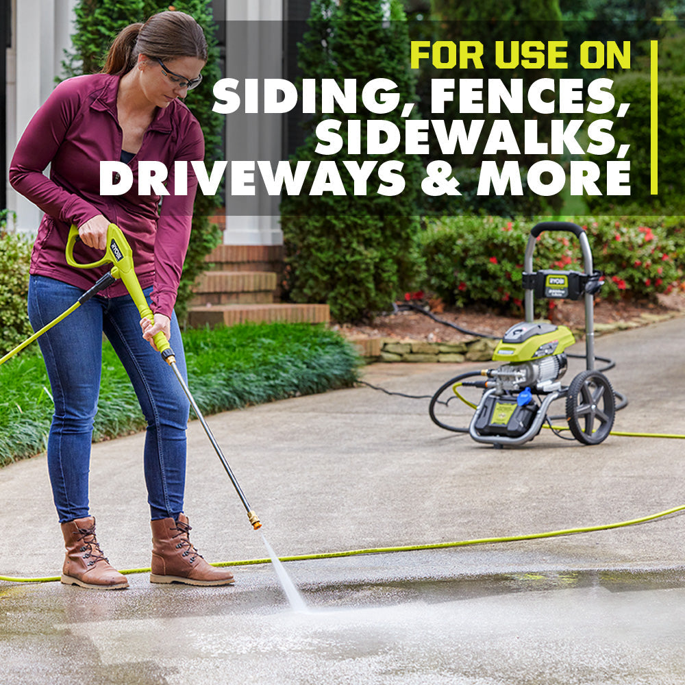 Brushless 2500 PSI Electric Pressure Washer with Free 12" 2300 PSI Surface Cleaner - RY142500-RY31SC312