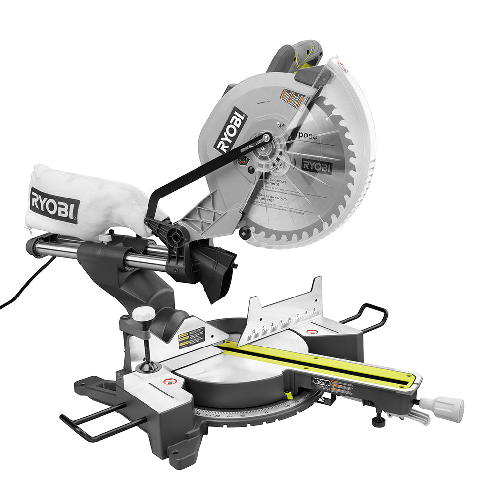 Ryobi 12" Sliding Compound Miter saw with LED - TSS121