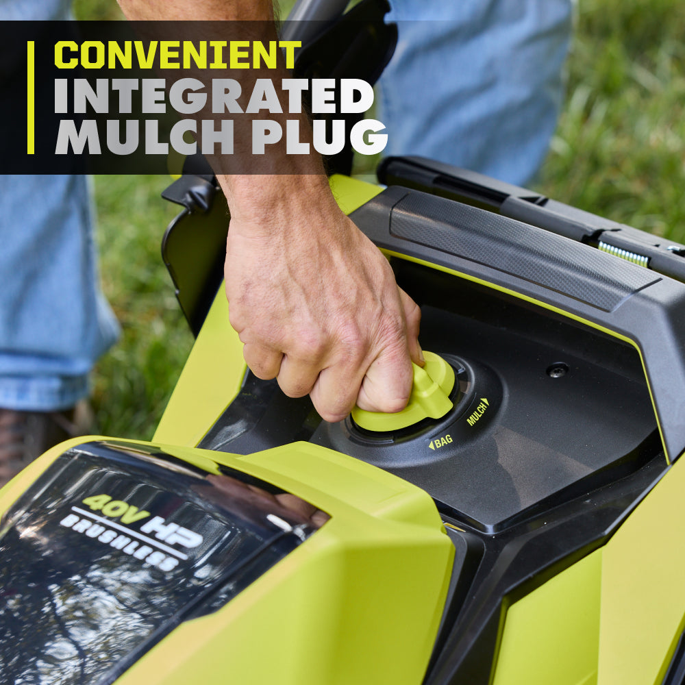 40V HP Brushless 21" Push Mower Kit - RY40HPLM05K
