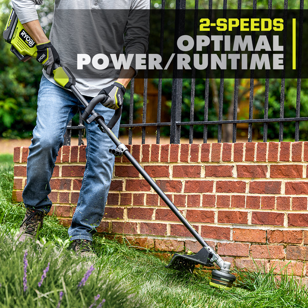40V HP Brushless 17" Attachment Capable String Trimmer Kit - RY40HPST02K
