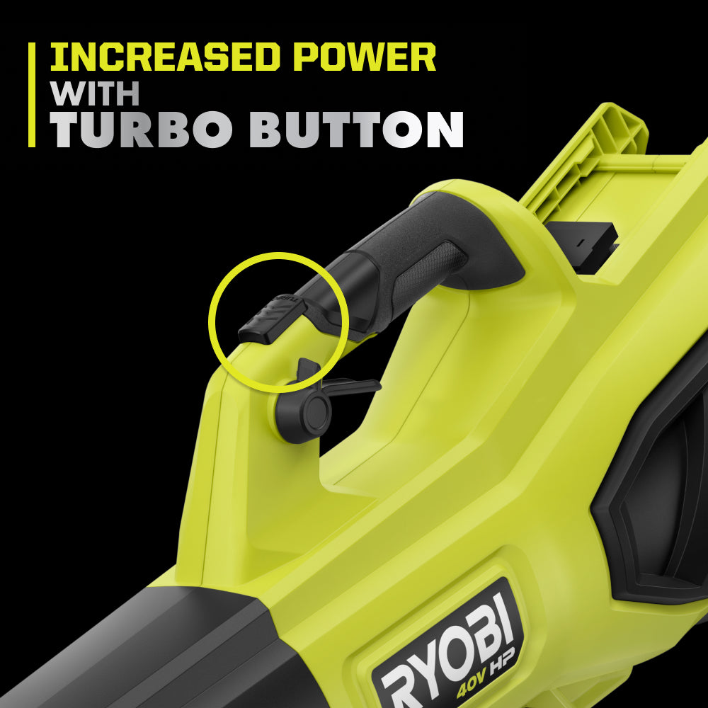 40V HP Brushless 730 CFM WHISPER SERIES Blower - RY404010BTL