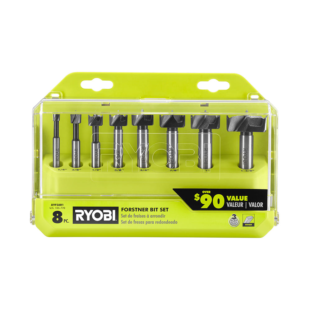 8 PC. Forstner Bit Set - A9FS8R1