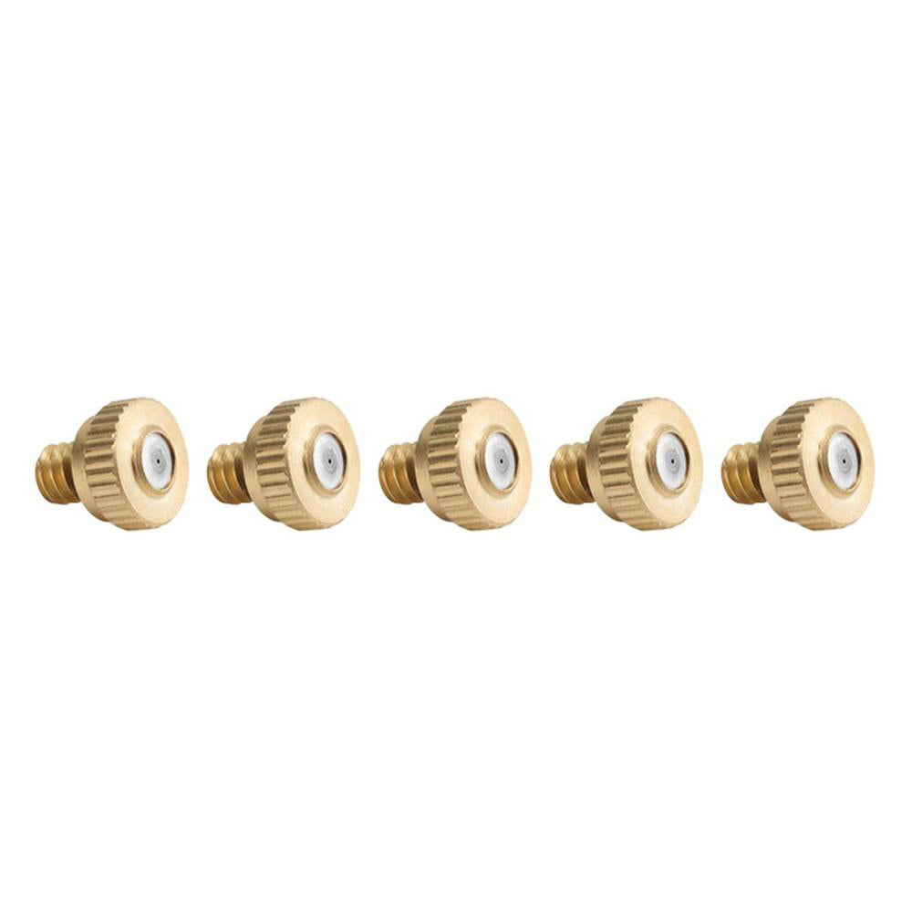 Brass Misting Nozzles (5-Pack) - PMC080