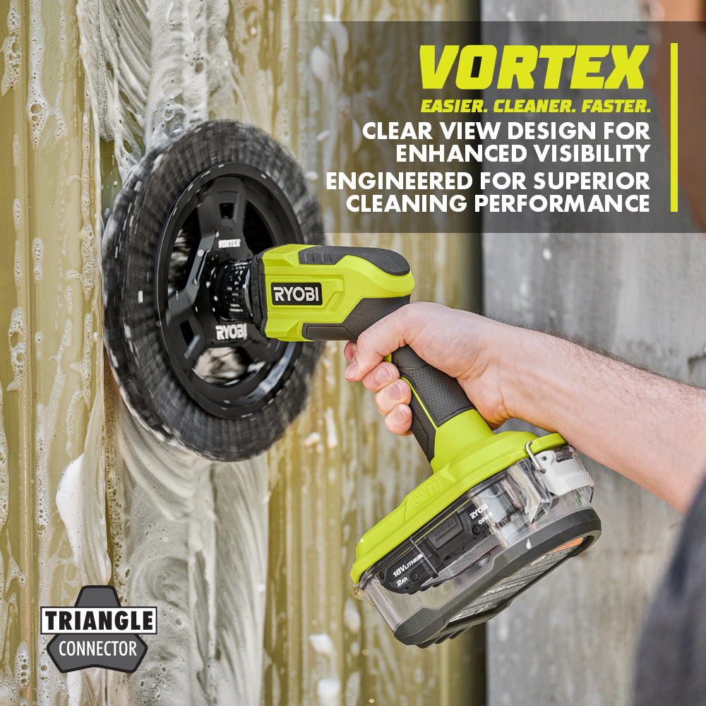 9" VORTEX Hard Bristle Brush - A95HRB9