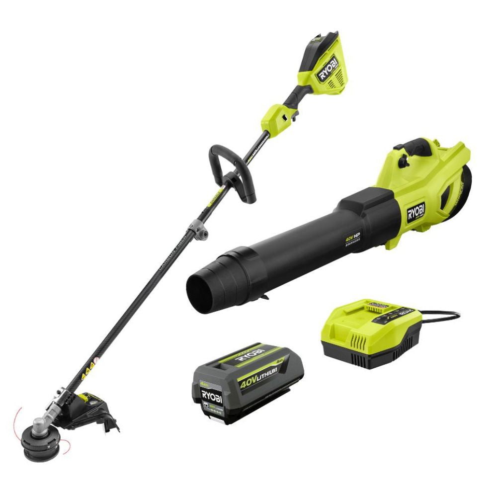 40V HP Brushless 2-Tool Combo Kit - RY40HPCK201K
