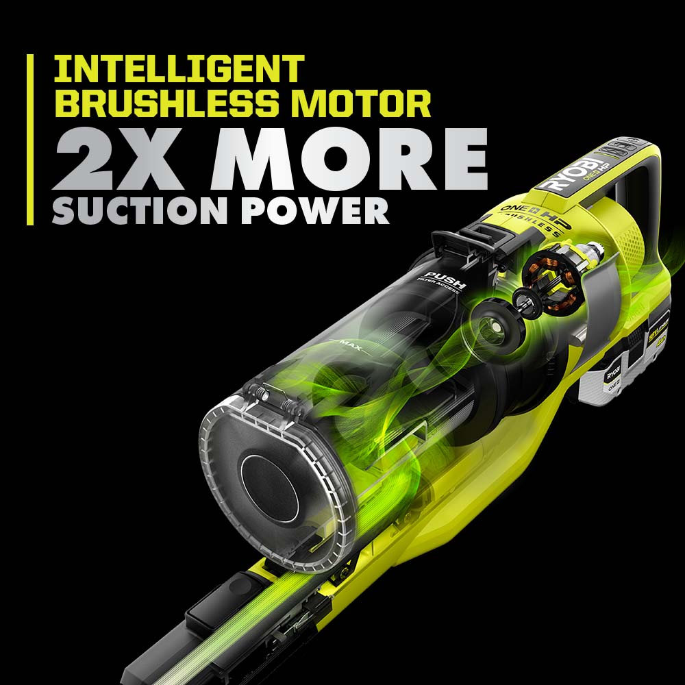 18V ONE+ HP Cordless Pet Stick Vac Kit with Dual-Roller Bar - PBLSV717K