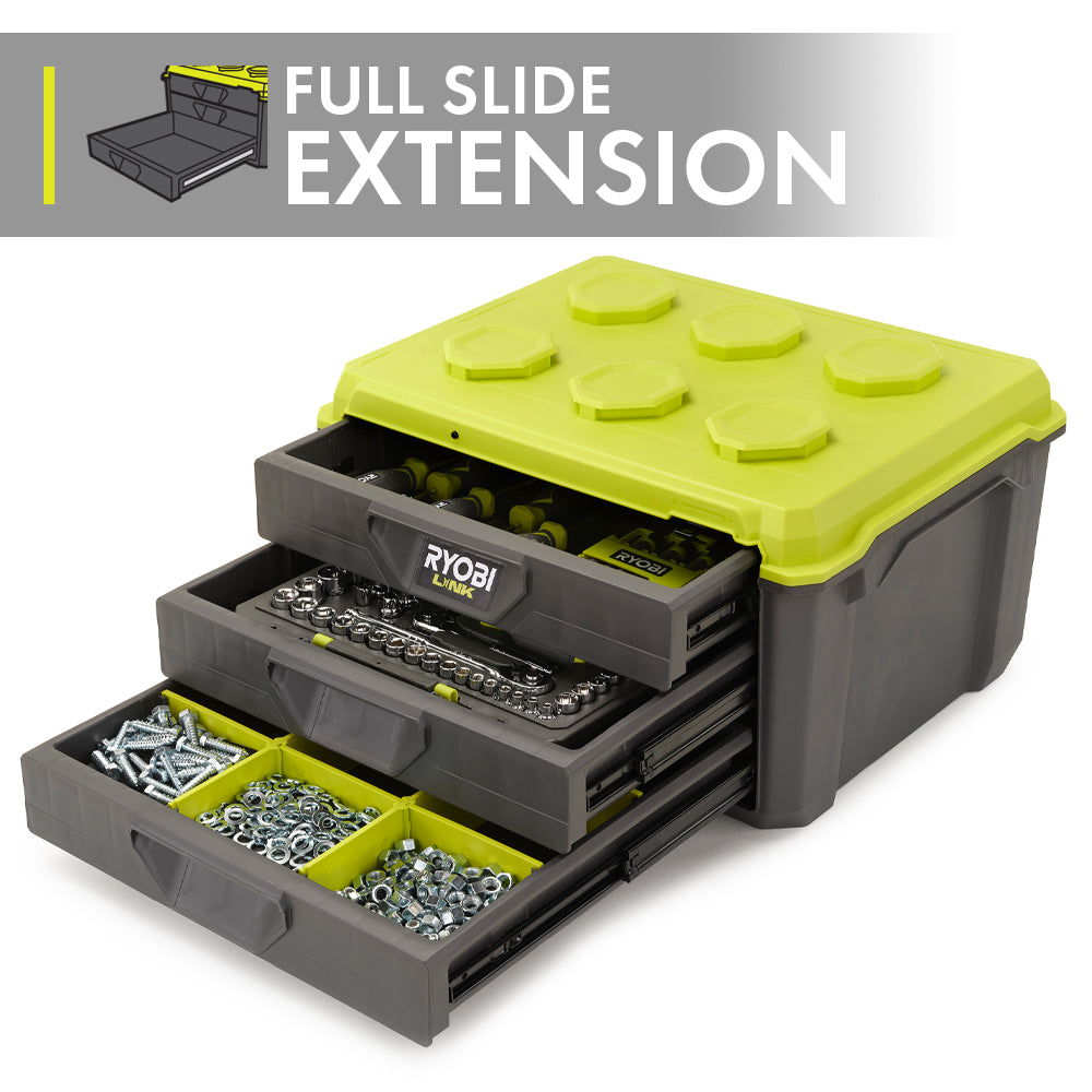 LINK 3-Drawer Tool Box - STM302