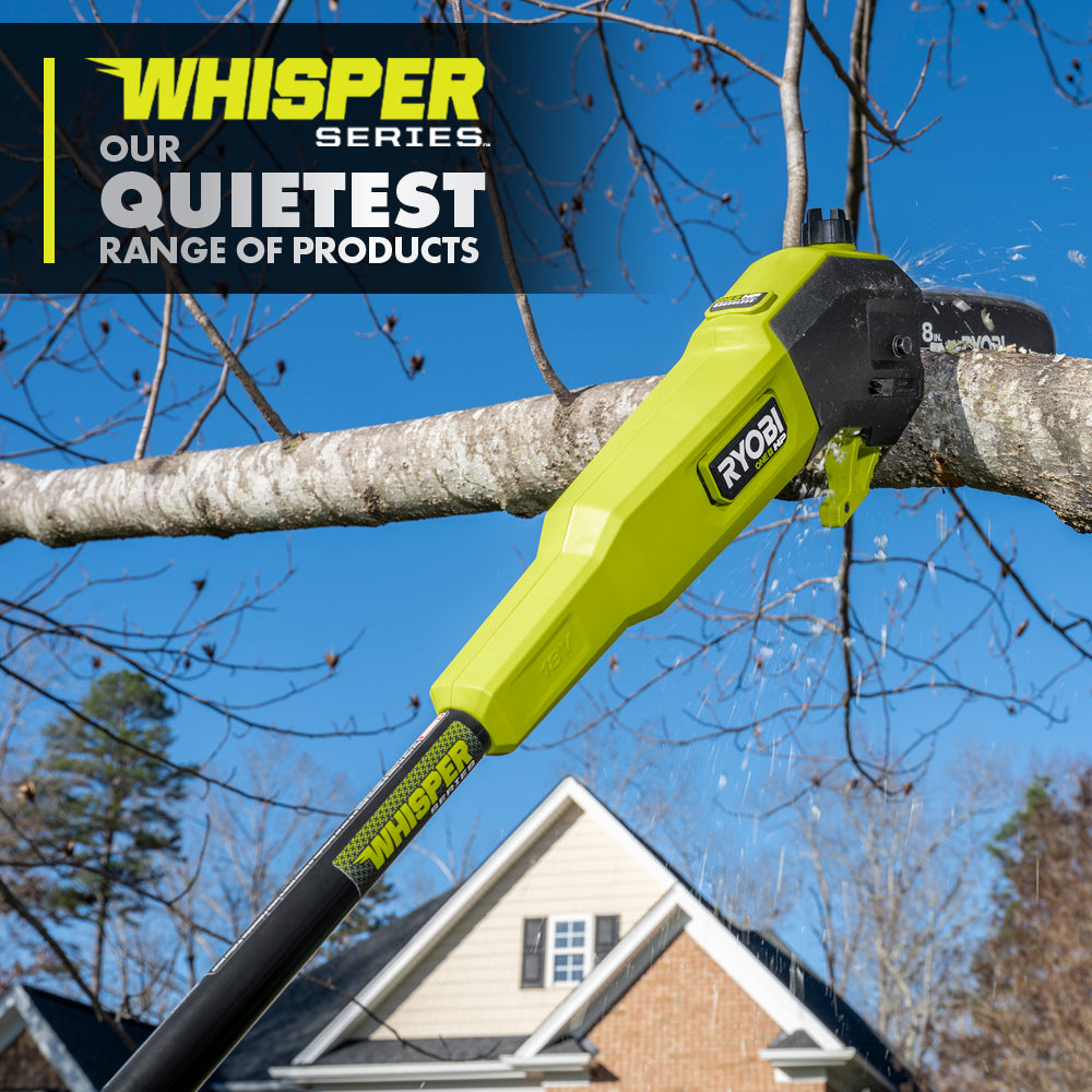 18V ONE+ HP Brushless WHISPER SERIES 8" Pole Saw Kit - P2580