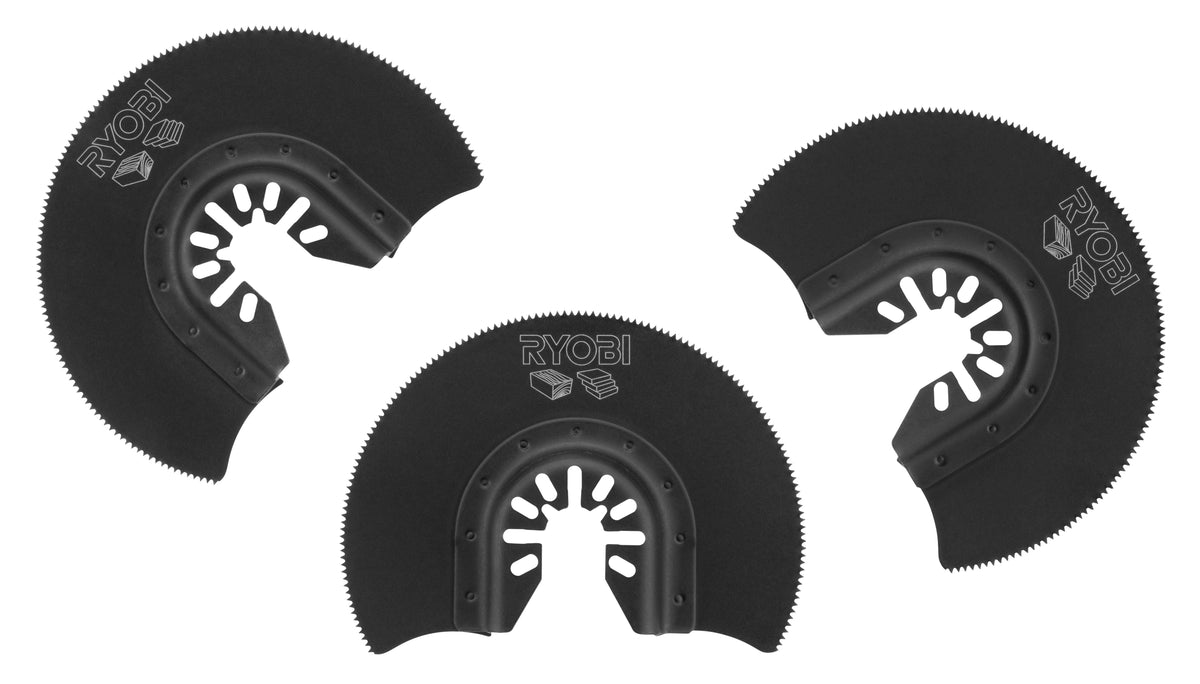 3 PC. Wood/Drywall Flush Cut Blade Set - A24304