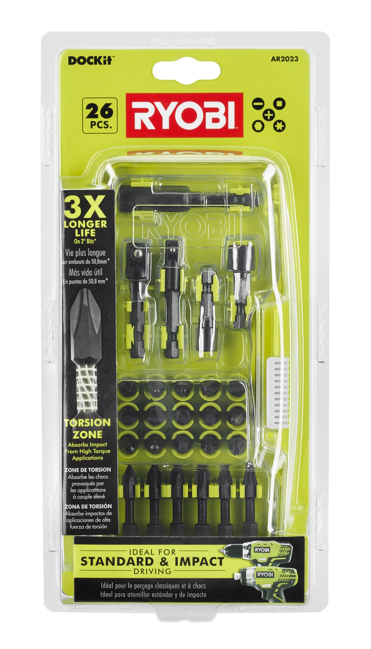 26 PC. Impact Driving Kit - AR2023