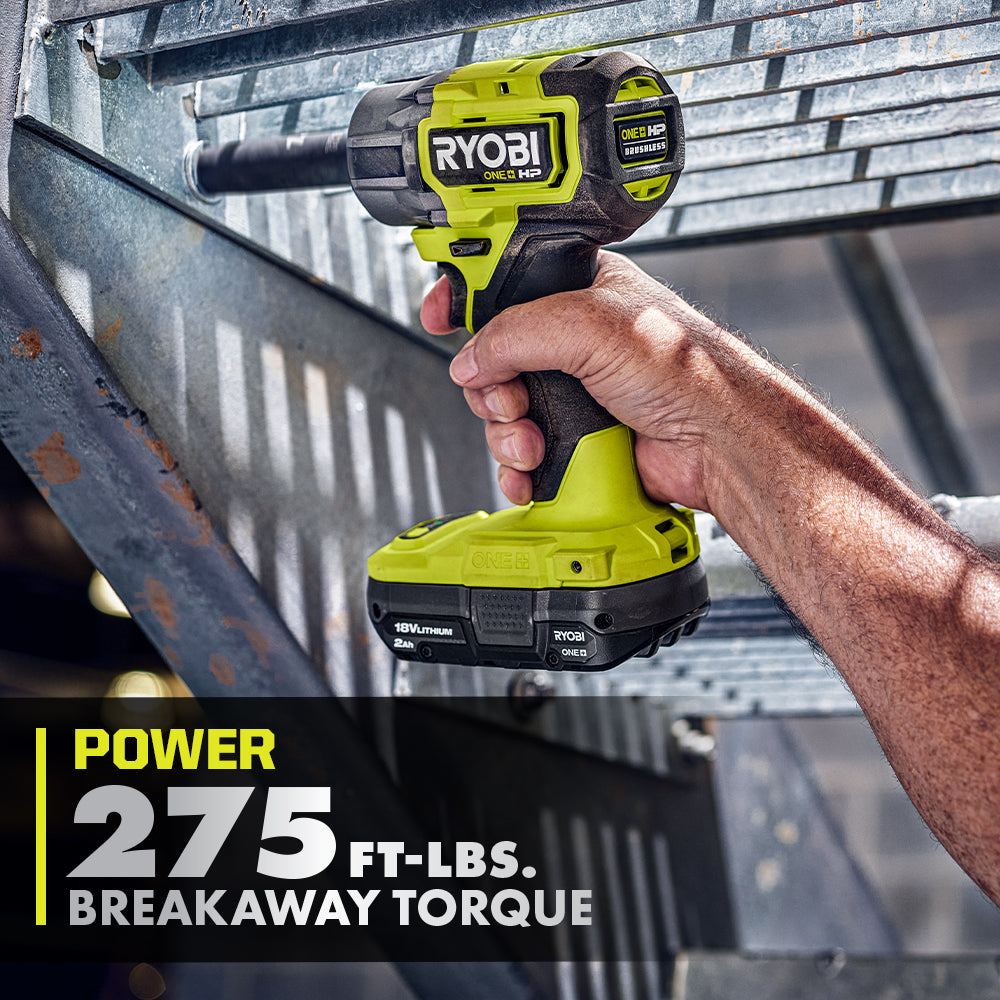 18V ONE+ HP Compact Brushless 4-Mode 1/2" Impact Wrench - PSBIW25B