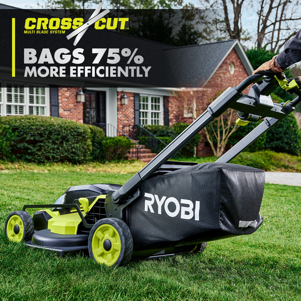 80V HP Brushless 30" Self-Propelled Multi-Blade Mower Kit - RYPM8010