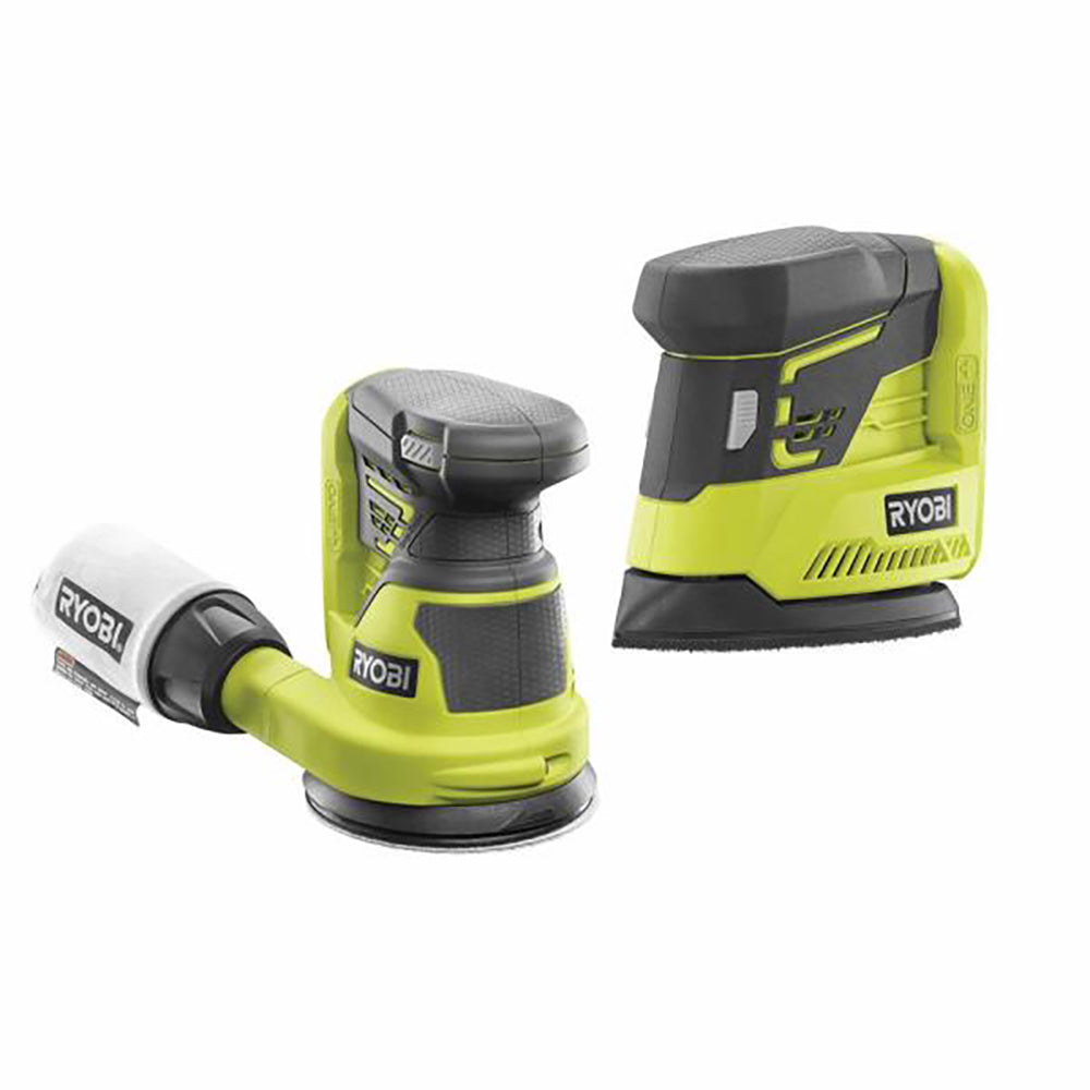 18V ONE+ 5" Random Orbit Sander & Corner Cat Finish Sander - P411-P401