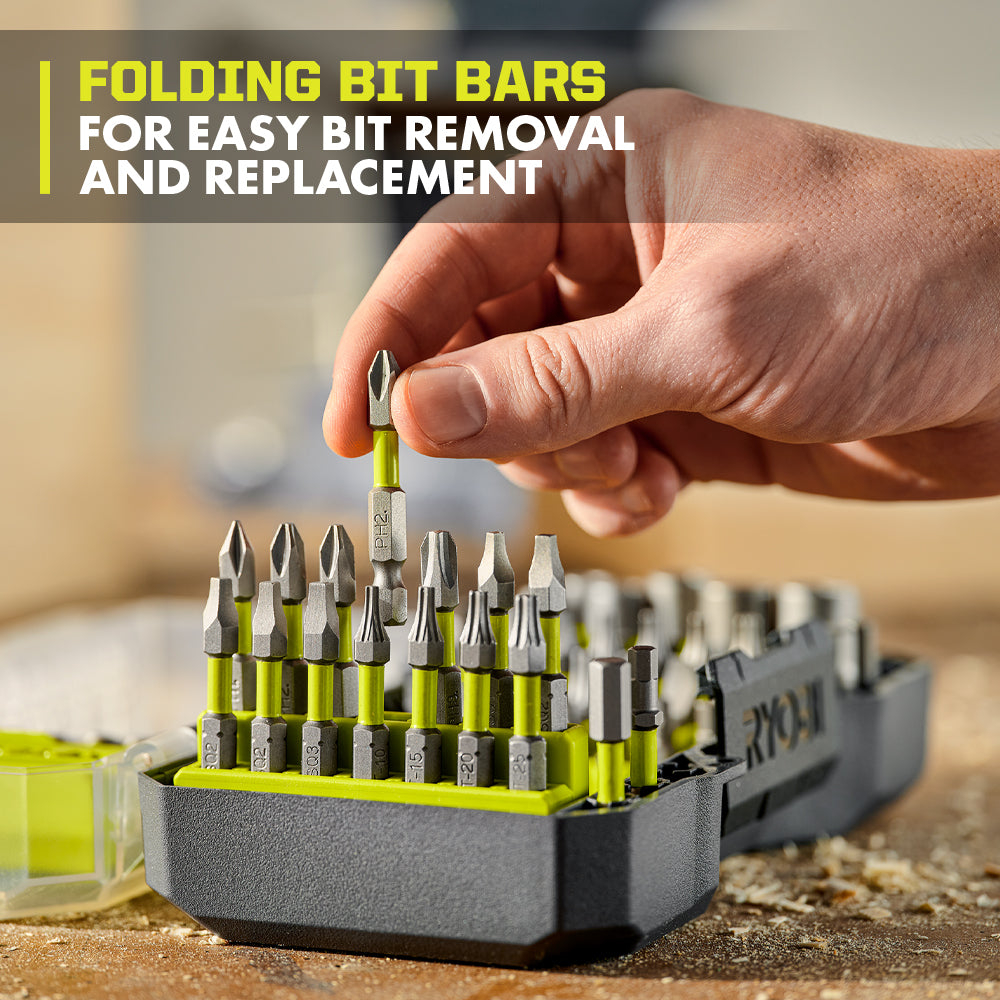 70 PC. Impact Rated Driving Bit Set - A967001