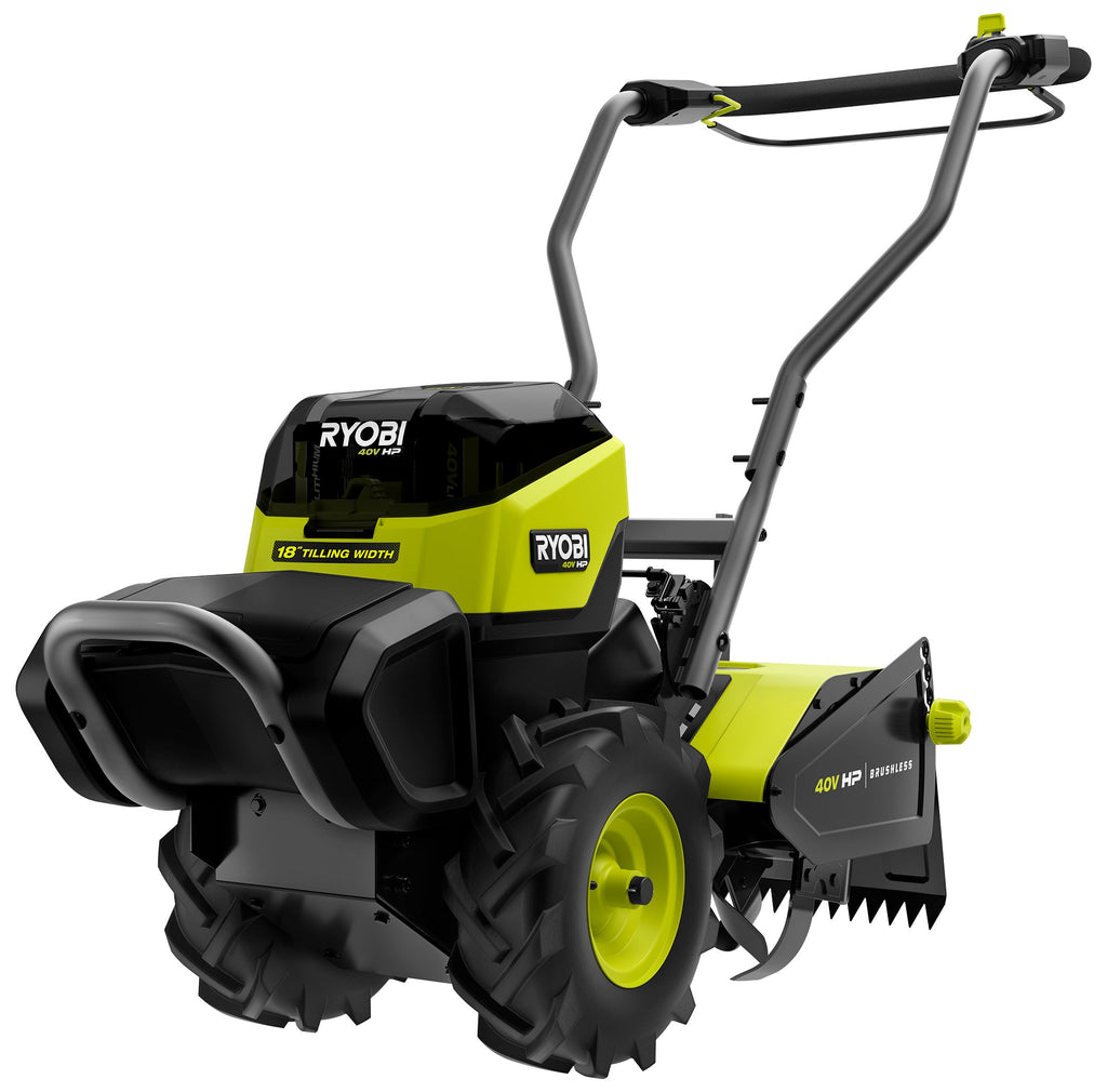 40V HP Brushless 18" Rear Tine Tiller Kit - RY40720