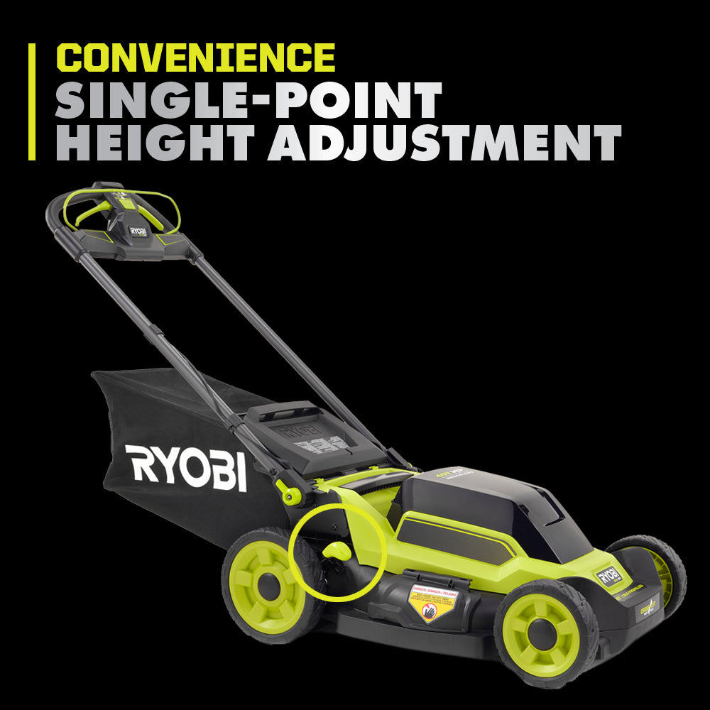 40V HP Brushless 20" Self-Propelled Multi-Blade Mower Kit - RY401260