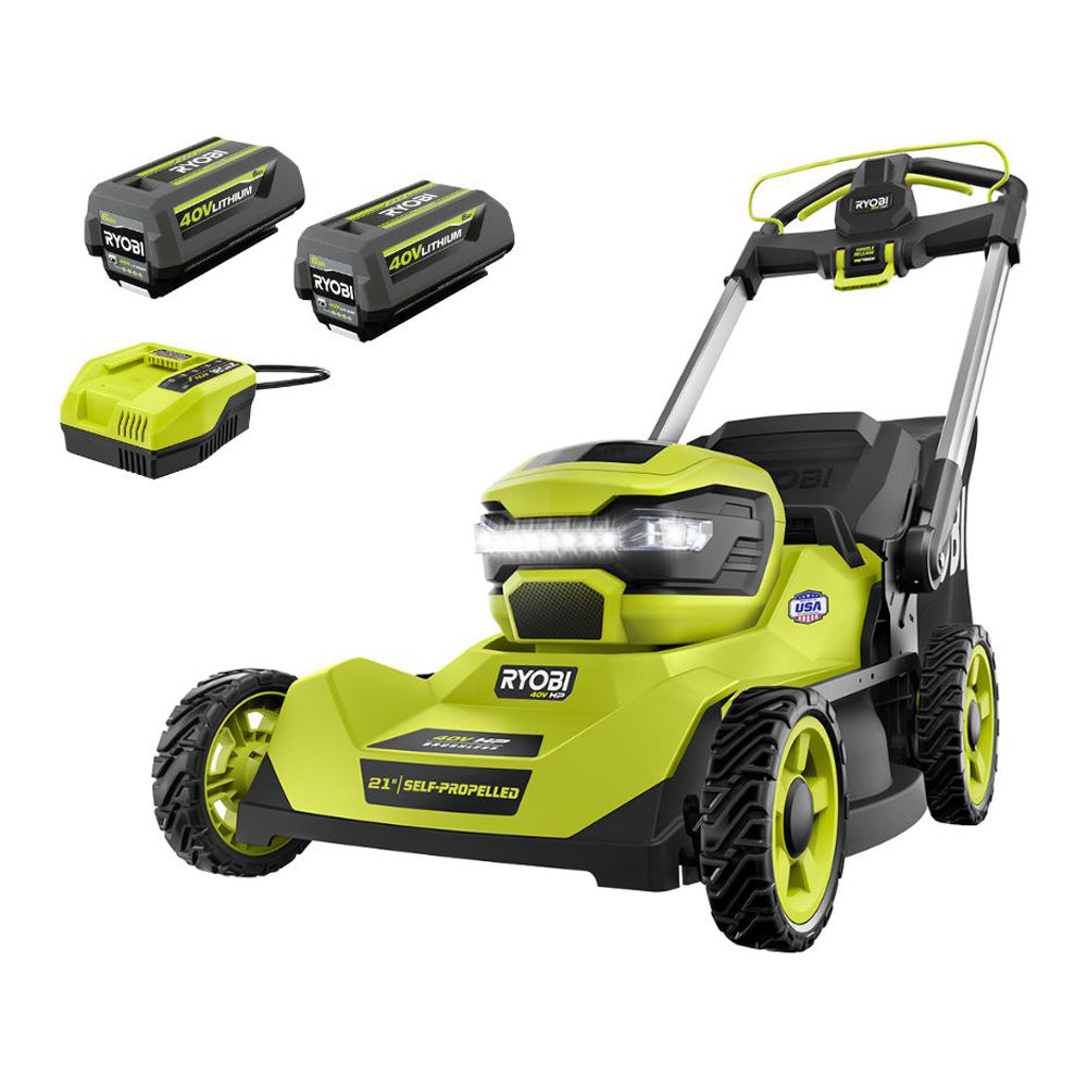 40V HP Brushless 21" Self-Propelled Mower Kit - RY401140