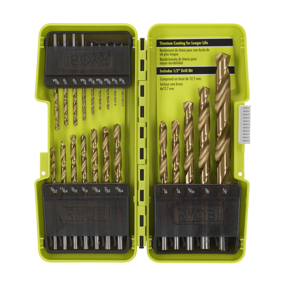 21 PC. Titanium Drill Bit Set - A972102