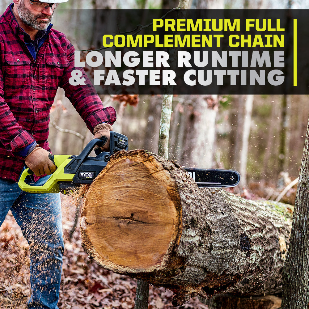 40V HP Brushless 20" Chainsaw - RY405011BTL