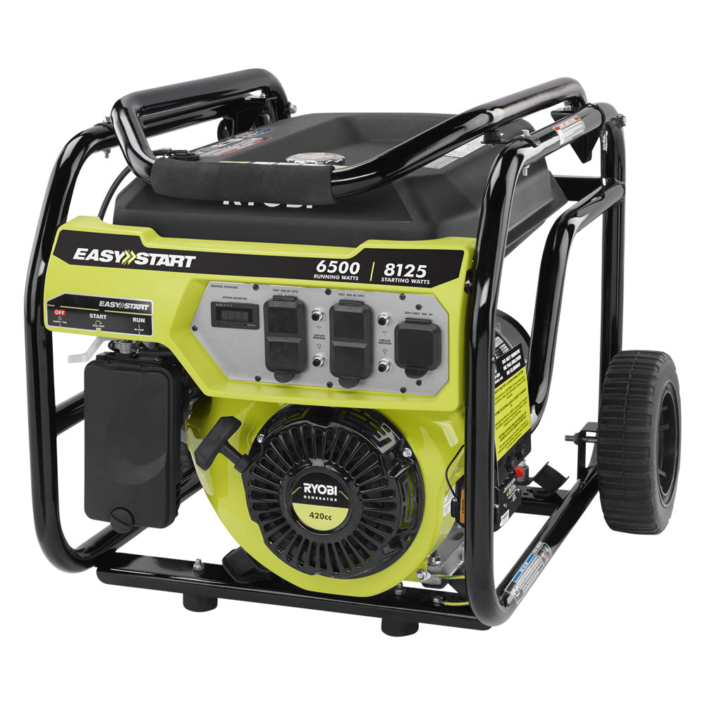 8125 Watt Portable Gas Generator - RY906500S
