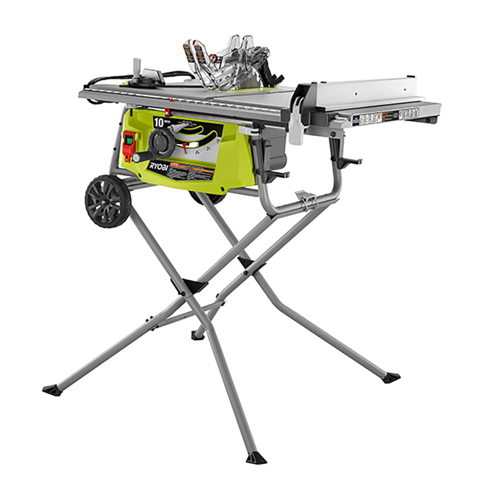 10" Expanded Capacity Table Saw with Rolling Stand - RTS23