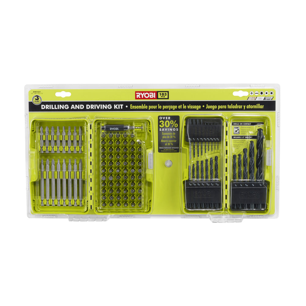Black Oxide Driving and Drill Bit Set - A981031