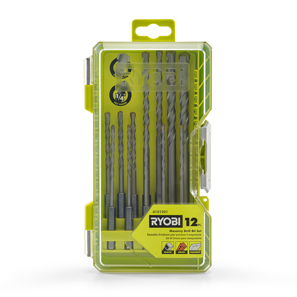 12 PC. Masonry Drill Bit Set - A101201