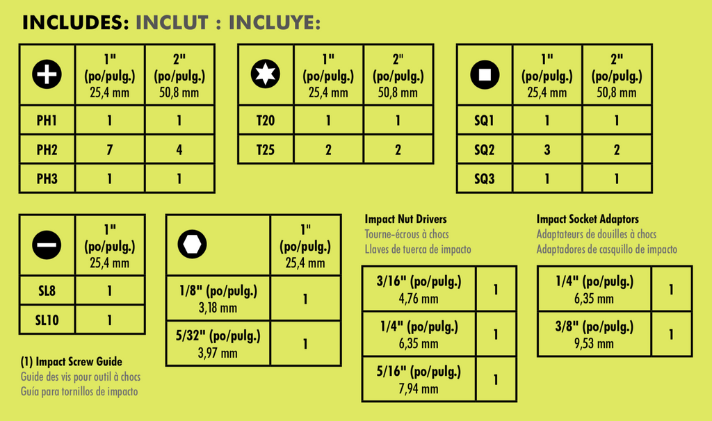 RYOBI 40PC Impact Driving Kit - AR2038