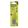 Hex Shank Pilot Titanium Drill Bit Set (4 PC.) - AR1859G