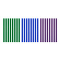 24 PC. Mini Cool Color Glue Sticks - A1932409