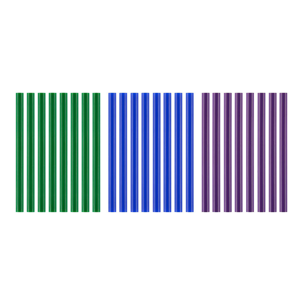24 PC. Mini Cool Color Glue Sticks - A1932409