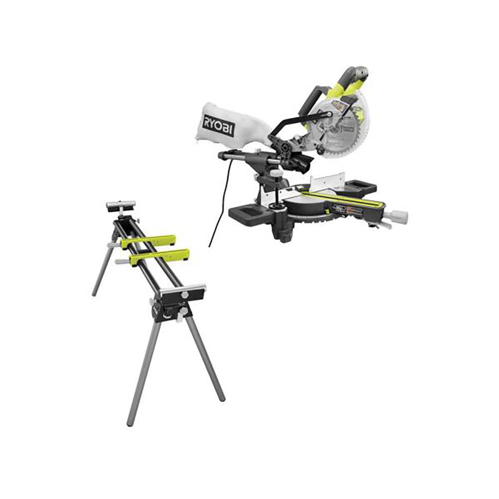 7 1/4" Sliding Miter Saw with Stand - TSS702-RMS10G