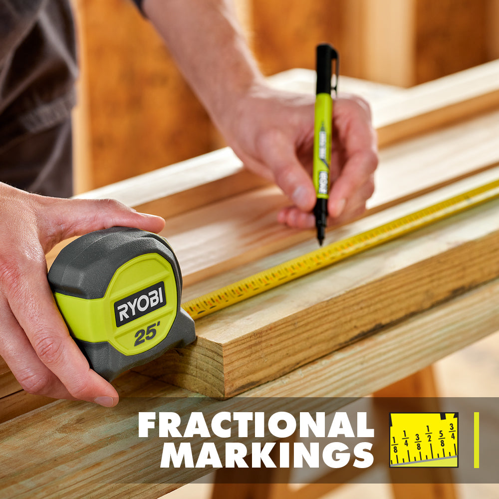 25' Compact Tape Measure - RHTM25
