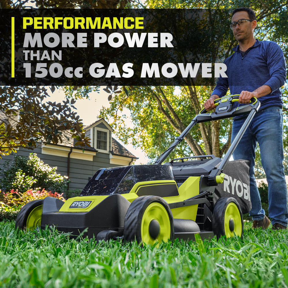 40V HP Brushless 20" Self-Propelled Lawn Mower - RY401018BTL