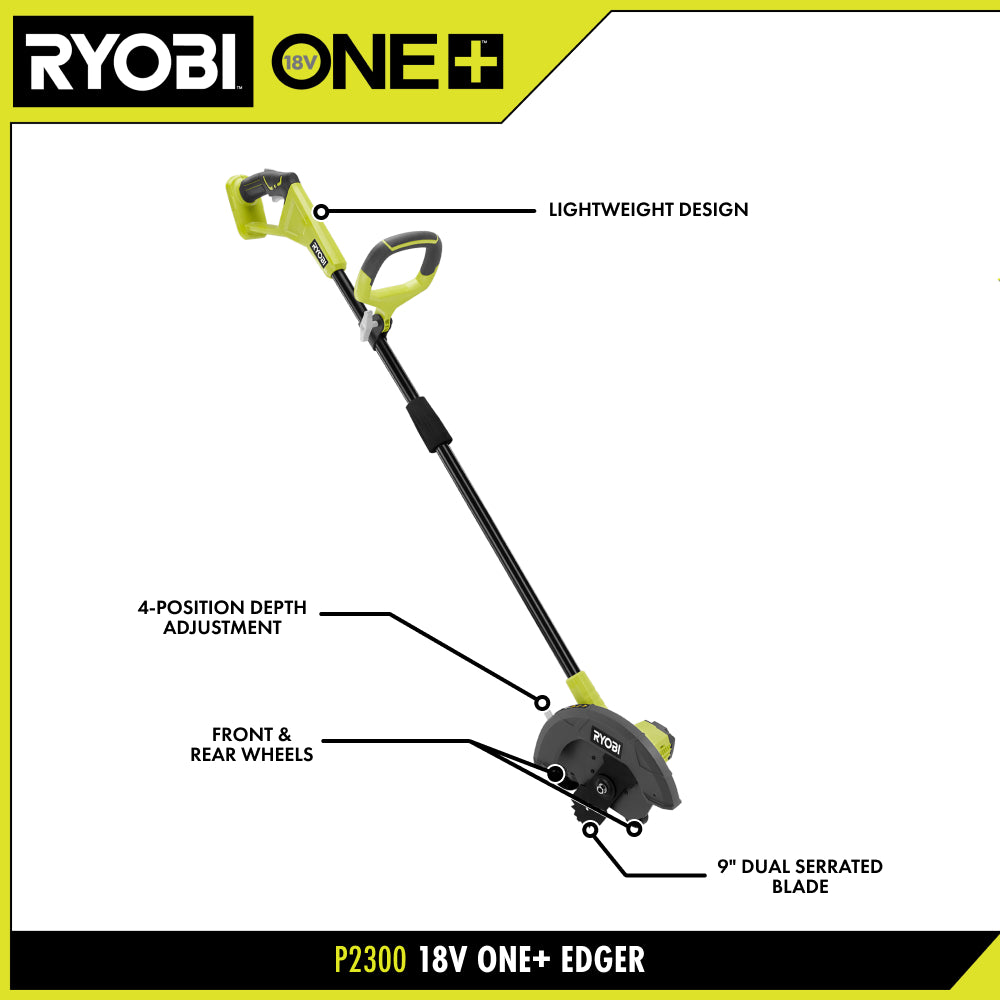 18V ONE+ Edger - P2300BTL
