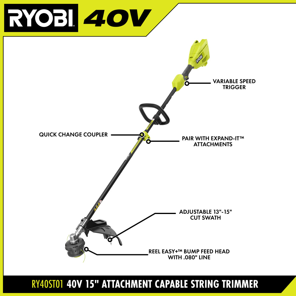 40V 2-Tool Combo Kit - RY40CK201K