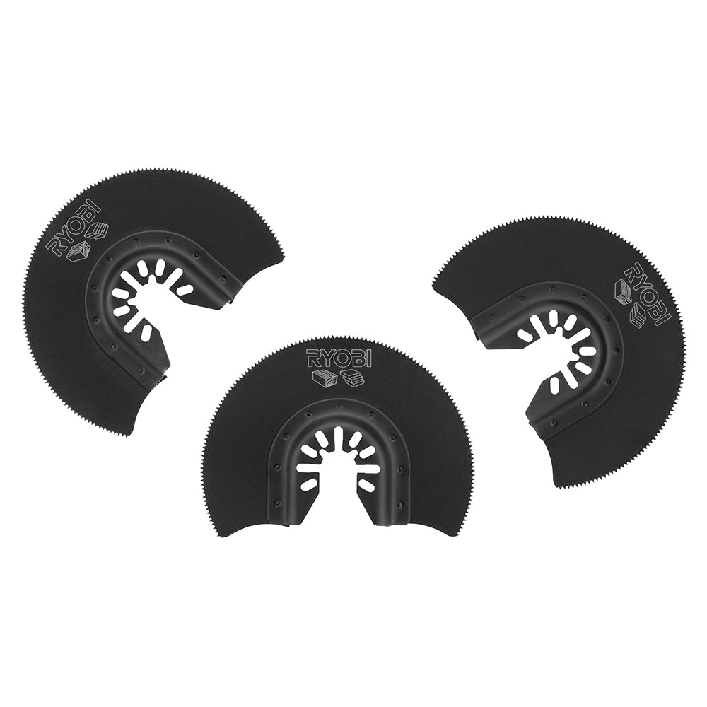3 PC. Wood/Drywall Flush Cut Blade Set - A24304
