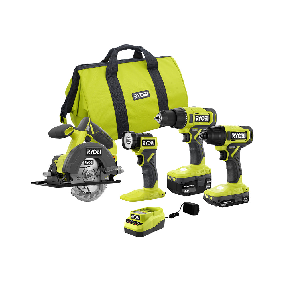 18V ONE+ 4-Tool Combo Kit - PCL1400K2