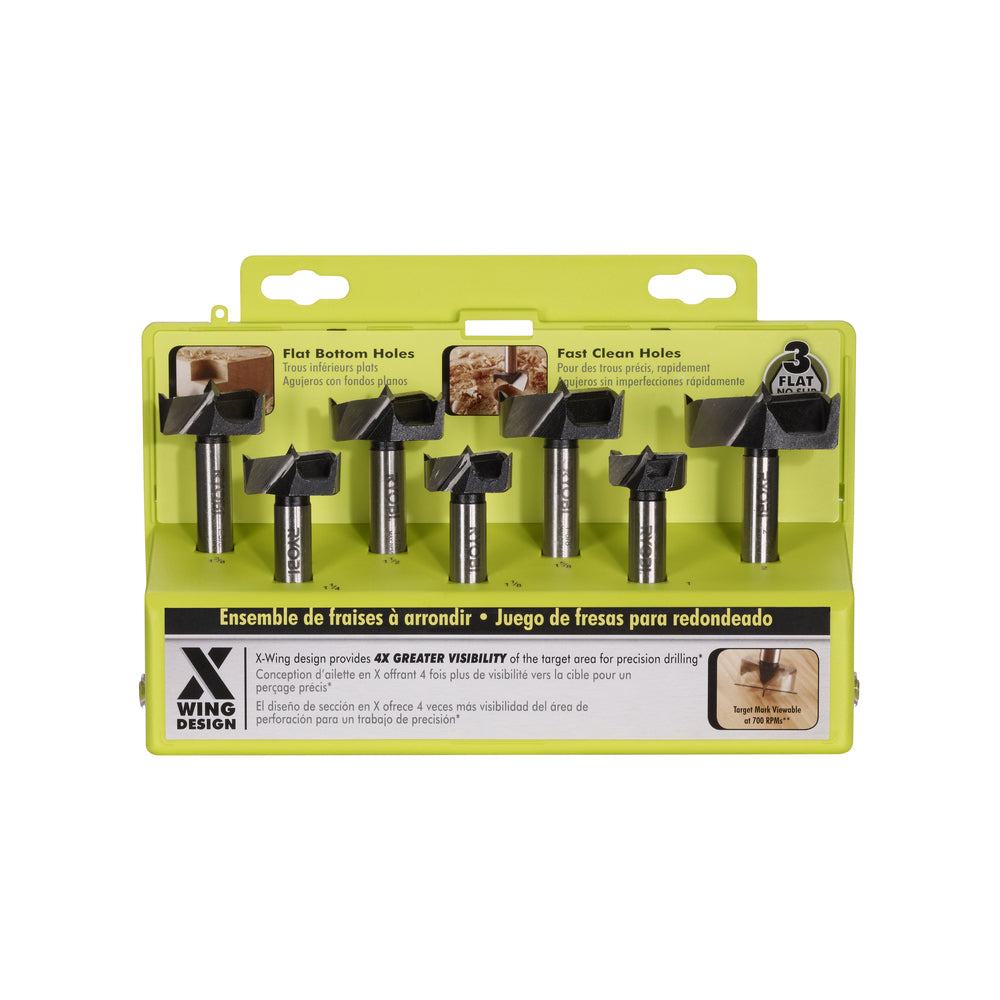 7 PC. Forstner Bit Set - A9FS7