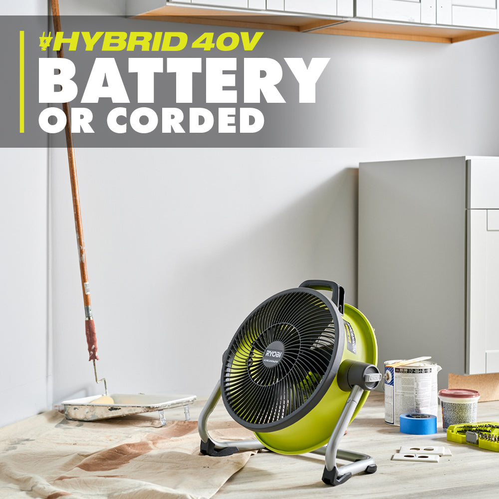 40V 14" Hybrid Air Cannon Fan - RY40HF02B