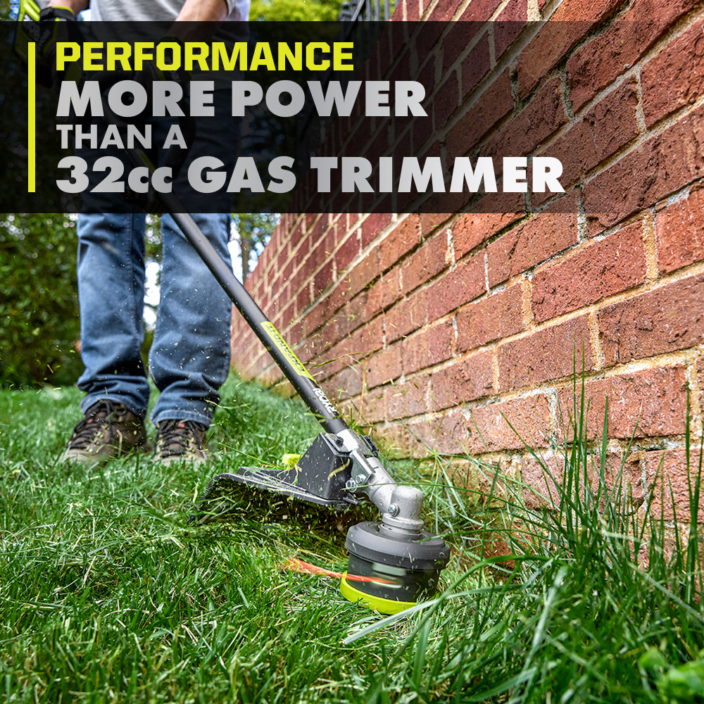40V HP Brushless 17" Attachment Capable String Trimmer - RY40HPST02B