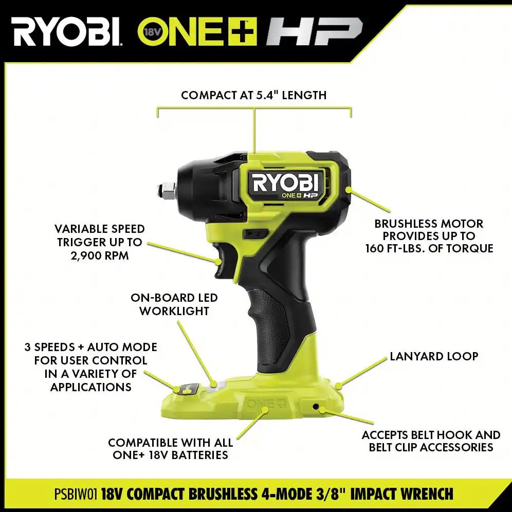 18V ONE+ HP Compact Brushless 6-Tool Combo Kit - PSBCK06K
