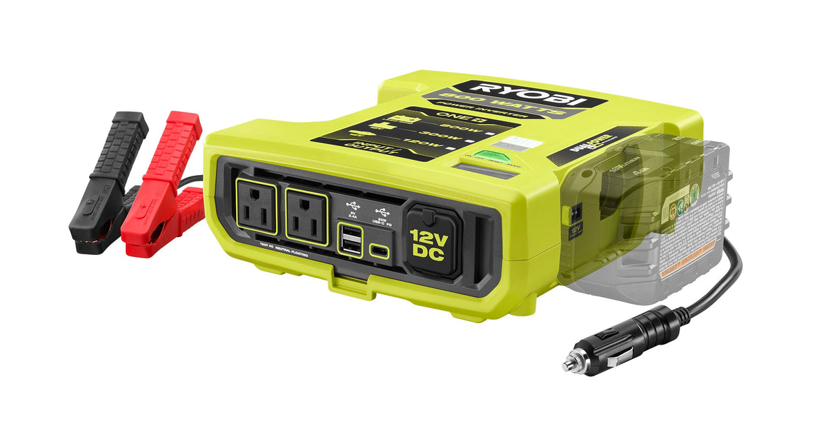 18V ONE+ 800-Watt Automotive Power Inverter - RYi8030A