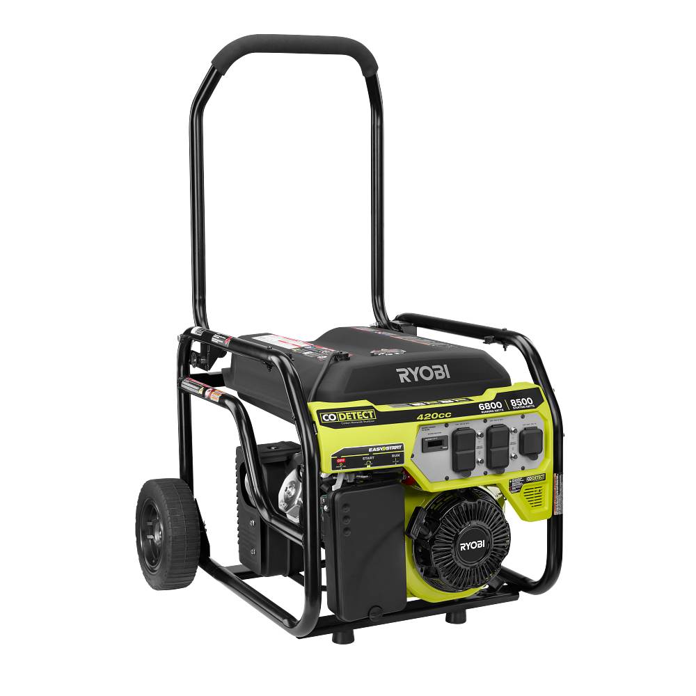 6800 Watt Portable Generator - RY906522