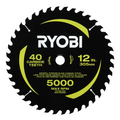 12" 40 Carbide Teeth Thin Kerf Miter Saw Blade - A181201