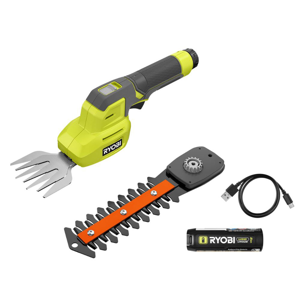 USB Lithium Shear Shrubber Kit - FVHT51K