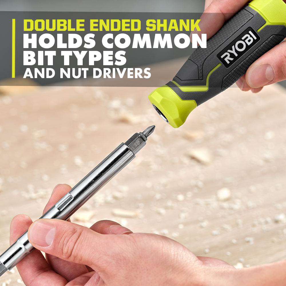 11-in-1 Multi-bit Screwdriver with Cushion Grip Handle - RHSDM1101